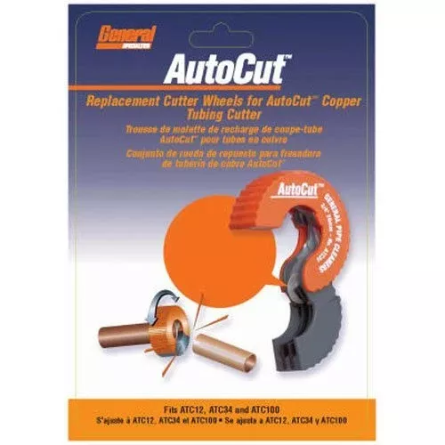 General Pipe Cleaners ATCW12 AutoCut Replacement Wheel