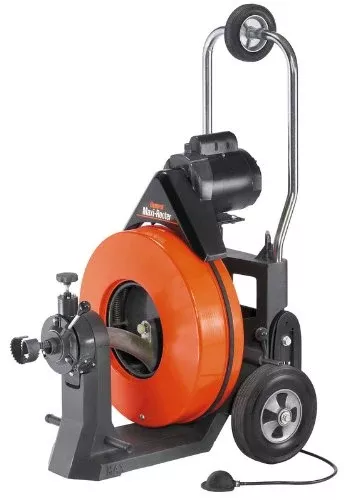 General Wire Maxi-Rooter Drain Sewer Cleaning Machine W/ 100' X 3/4" Cable & 8 Pc. Cutter Set,P-Mx-A