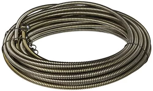 General Wire Spring 50HE1-AC Flexi Core Drain Cleaner Cable