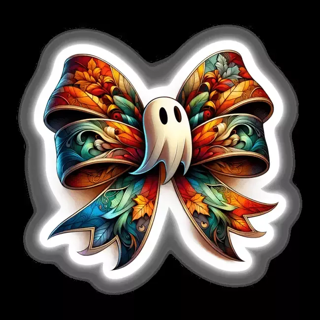 Ghost Coquette Bow Halloween