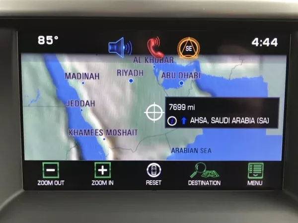 GM Middle East MAM IO6 GPS Navigation Radio Upgrade
