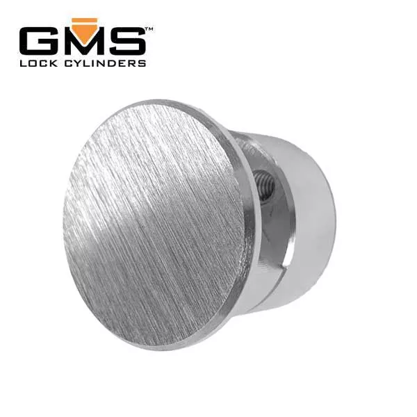 GMS DummyRim Cylinder - 1-1/8" - US26D - Satin Chrome