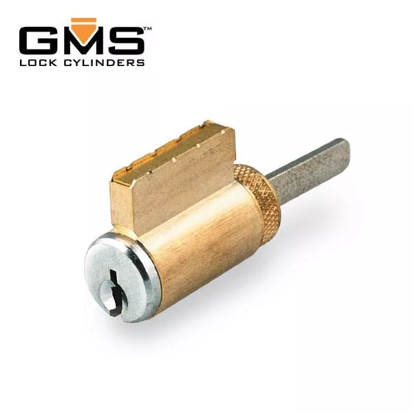 GMS - KIK Cylinder - Schlage C1 (SC1) - KD - 5-Pin - Satin Chrome Finish