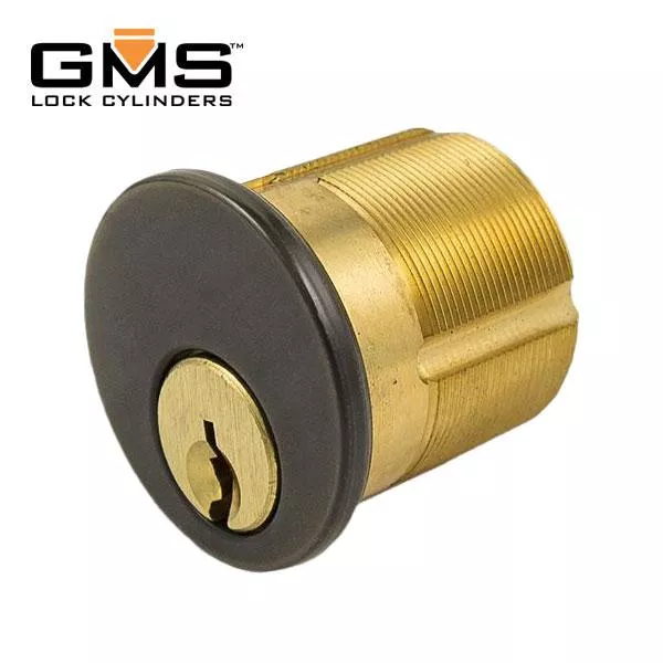 GMS Mortise Cylinder - 1-1/2"- 5-Pin -US10B -Oil Rubbed Bronze