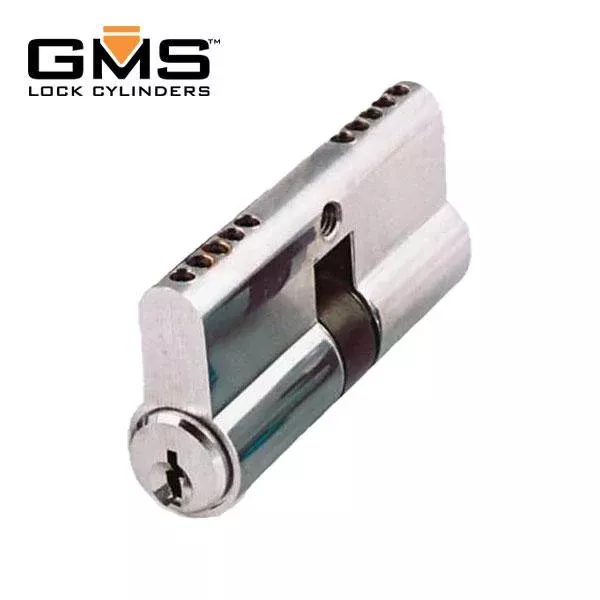 GMS Profile Cylinder - Double Sided - SC1 - US26D - Satin Chrome