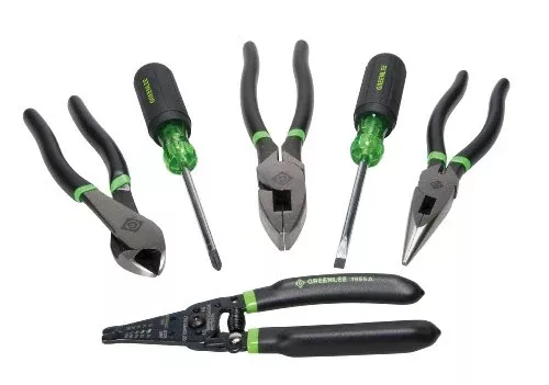 Greenlee 0159-36 Hand Tool Kit, 6-Piece