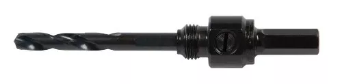 Greenlee 38524 5/16-Inch Hex Shank Quick Change Arbor for Hole Saw, 9/16 to 1-3/16-Inch