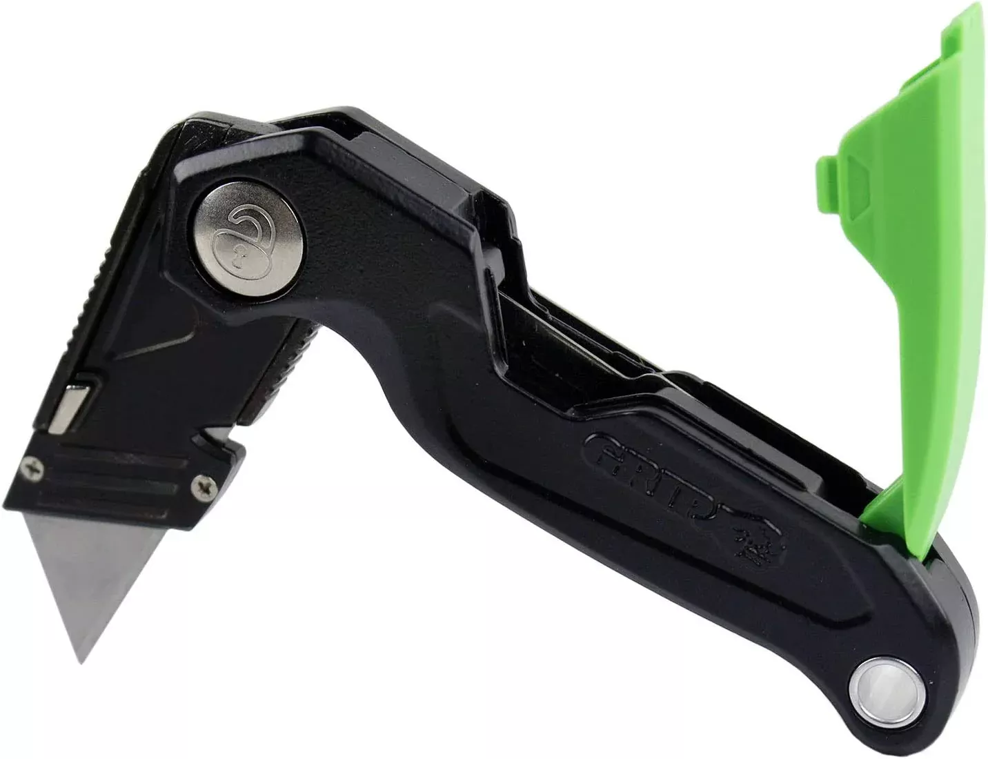 GRIP 46010 Folding Utility Knife Box Cutter 11 Bonus Blades