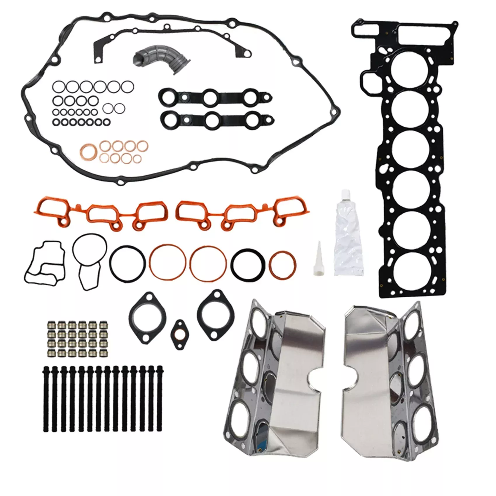 Head Gasket Bolts Set For 01-06 BMW 325i 530i X3 X5 Z4 2.5 & 3.0 DOHC 24V M54
