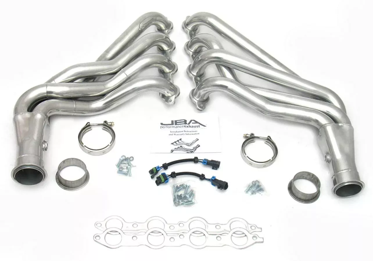 Headers - 2010 SS Camaro - Long Tube Silver