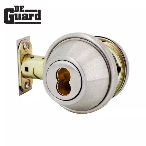Heavy Duty IC Core Deadbolt - Grade 2 - Satin Stainless Steel