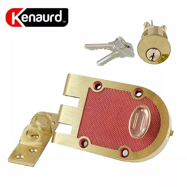 Heavy Duty Single Cylinder Jimmy Proof Lock - Bronze - SC1