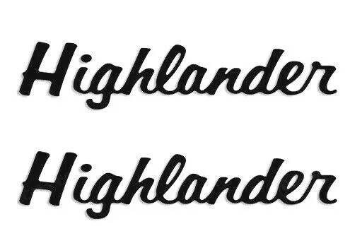 ” Highlander ” Boat Trailer Decals (Set of 2) – OEM New Oracle