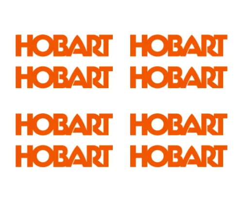 – Hobart Welder Decals – (4 Sets of 2) – OEM New Oracle