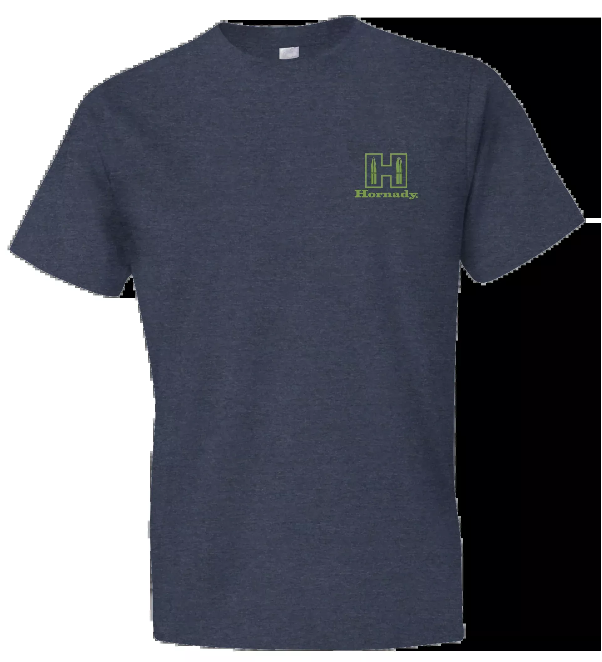 Hornady Gear 30995 Hornady T-Shirt Logo Stamp Indigo Short Sleeve 2XL