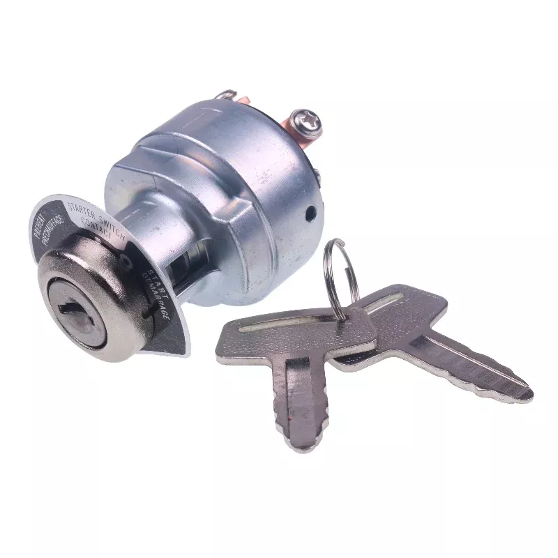 Ignition Starter Switch With 2 Keys 1E013-63590 183827 for Hyundai 7-Series Skid Steer Loader HSL800-7 HSL850-7