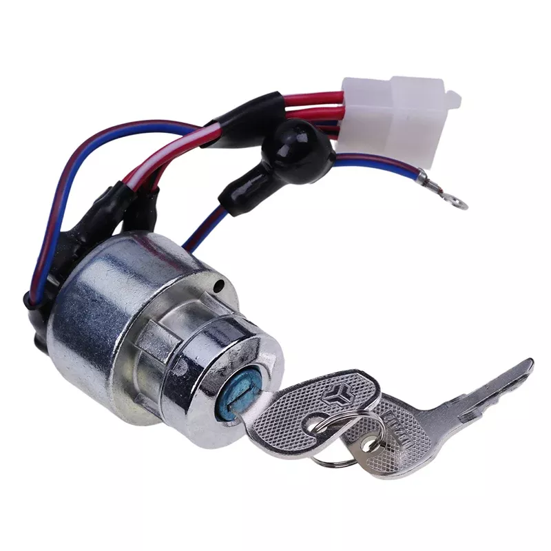Ignition Switch 38180-31800 with 2 Keys for Kubota Tractor L1802 L2002 L2202