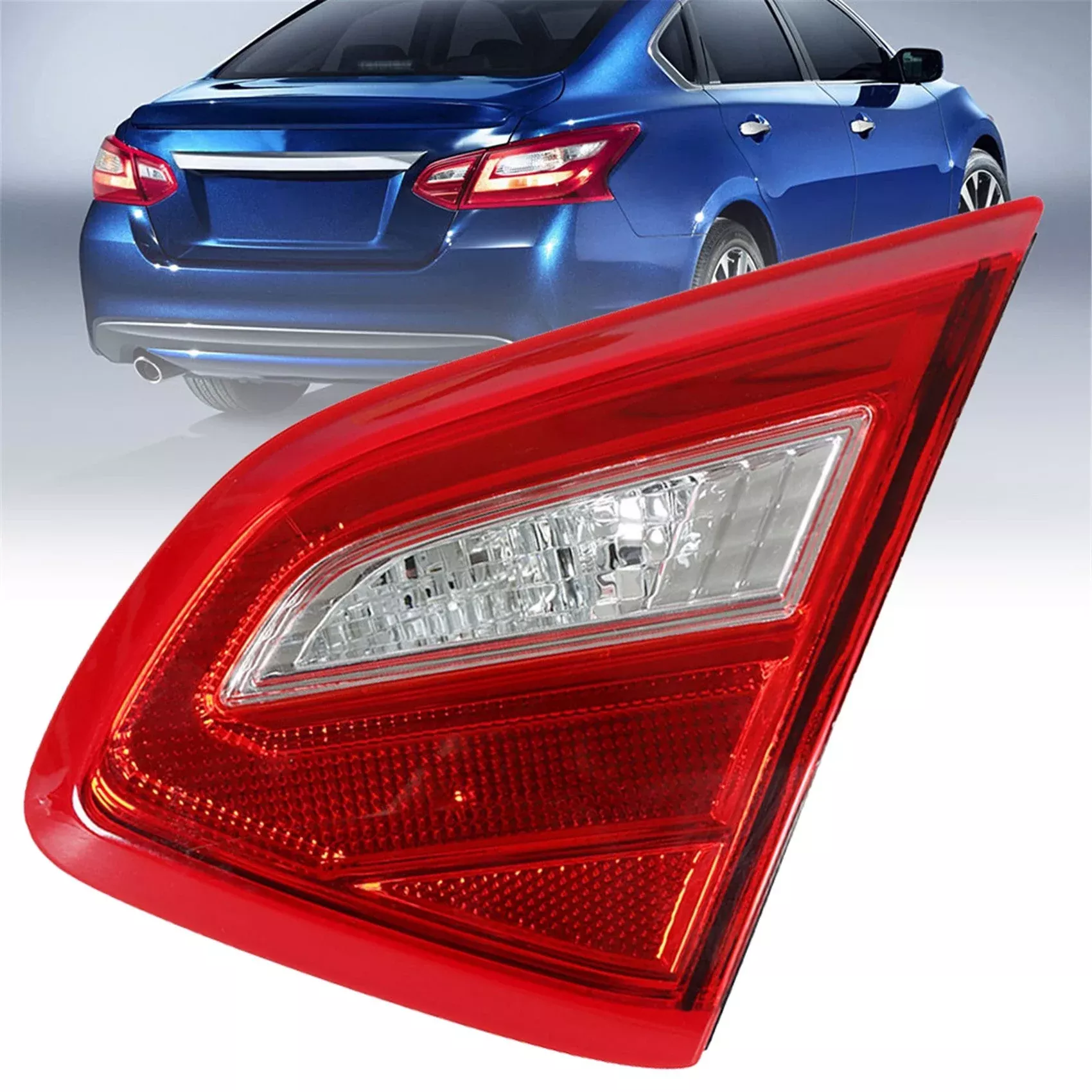 Inner Tail Light Assembly Rear Lamp Right Passenger Side Replacement for 2016-2018 Nissan Altima 265409HS0A NI2803110