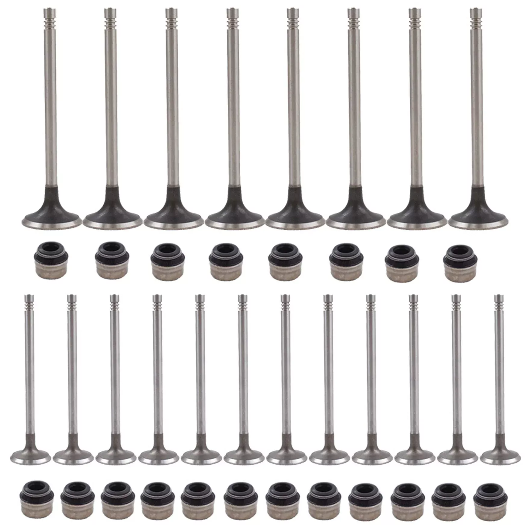 Intake Exhaust Valves & Hydraulic Lifter kit 1.8L 20V For 97-06 AUDI VW 1.8T