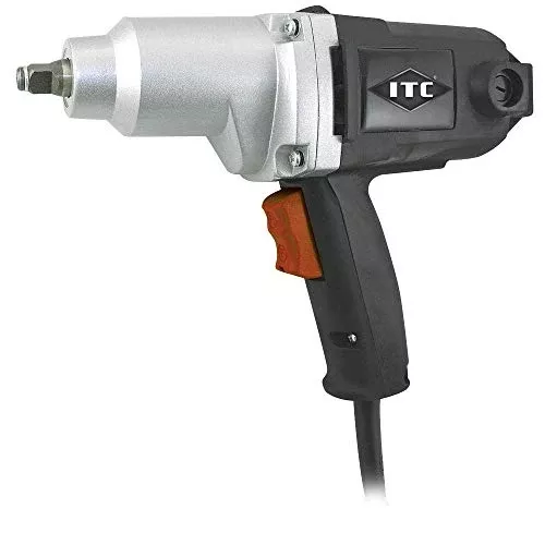 ITC Professional 1/2" Drive Electric Impact Wrench & 4 pc Socket Kit, 7 Amp 120V Motor, 11903