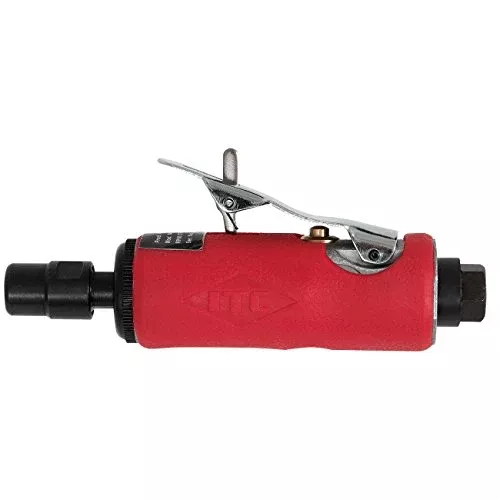 ITC Professional 1/4" Mini Pneumatic Die Grinder, Insulating Rubber Grip, Auto Shop & Garage Tools, 28312
