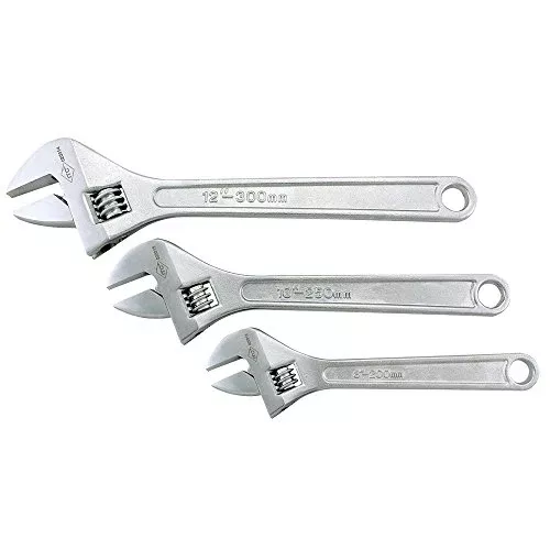 ITC Professional 3-Piece Adjustable Wrench Set, 20236