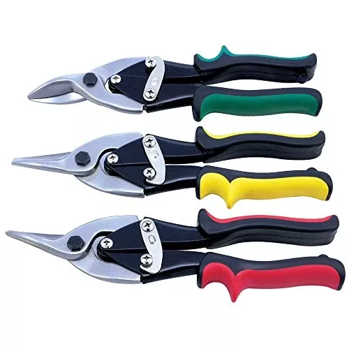 ITC Professional 3-Piece Aviation/Tin Snips Set, 20802