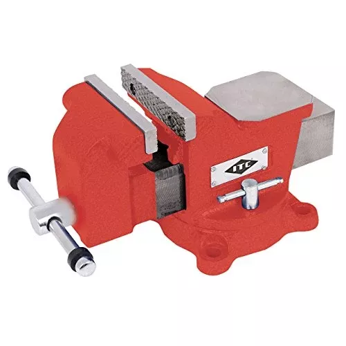 ITC Professional 4" Swivel Base Mechanic's Vise, Auto Shop & Garage Equipment, 24724