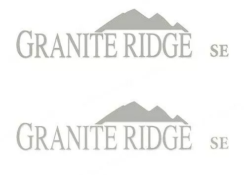 “Jayco Granite Ridge” RV Decals (1 Set Of 2) – OEM New Oracle