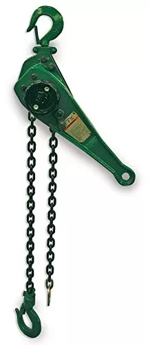 Jet 110241-3/4 Ton 5-Feet Lift #10 Series Cast Lever Chain Hoist-Super Heavy Duty