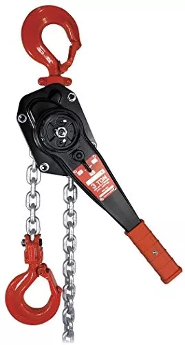 Jet 110513-3 Ton 10-Feet Lift Mini-Mite Ii Lever Chain Hoist-Super Heavy Duty