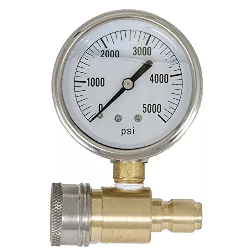 Jet 291417-2.5" Pressure Washer Gauge Kit