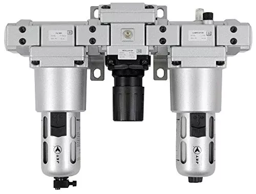 Jet 408852-3 Pc Air Filter, Regulator and Lubricator 1/4" Npt-Miniature