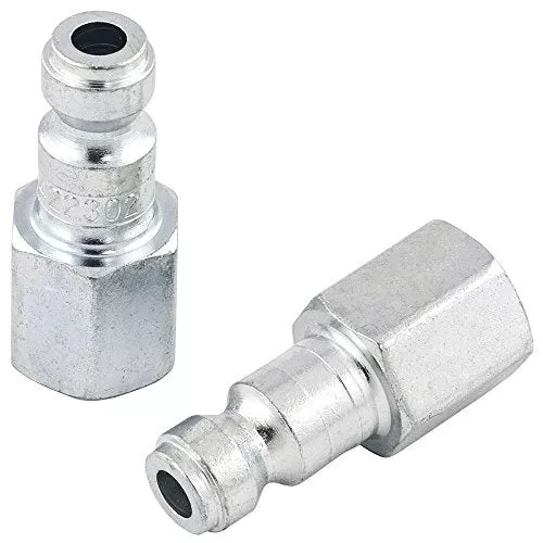 Jet 422401 -"P" Type Automotive Plug-3/8" Body X 1/4" Npt Female Thread (10 Pack-Bulk)