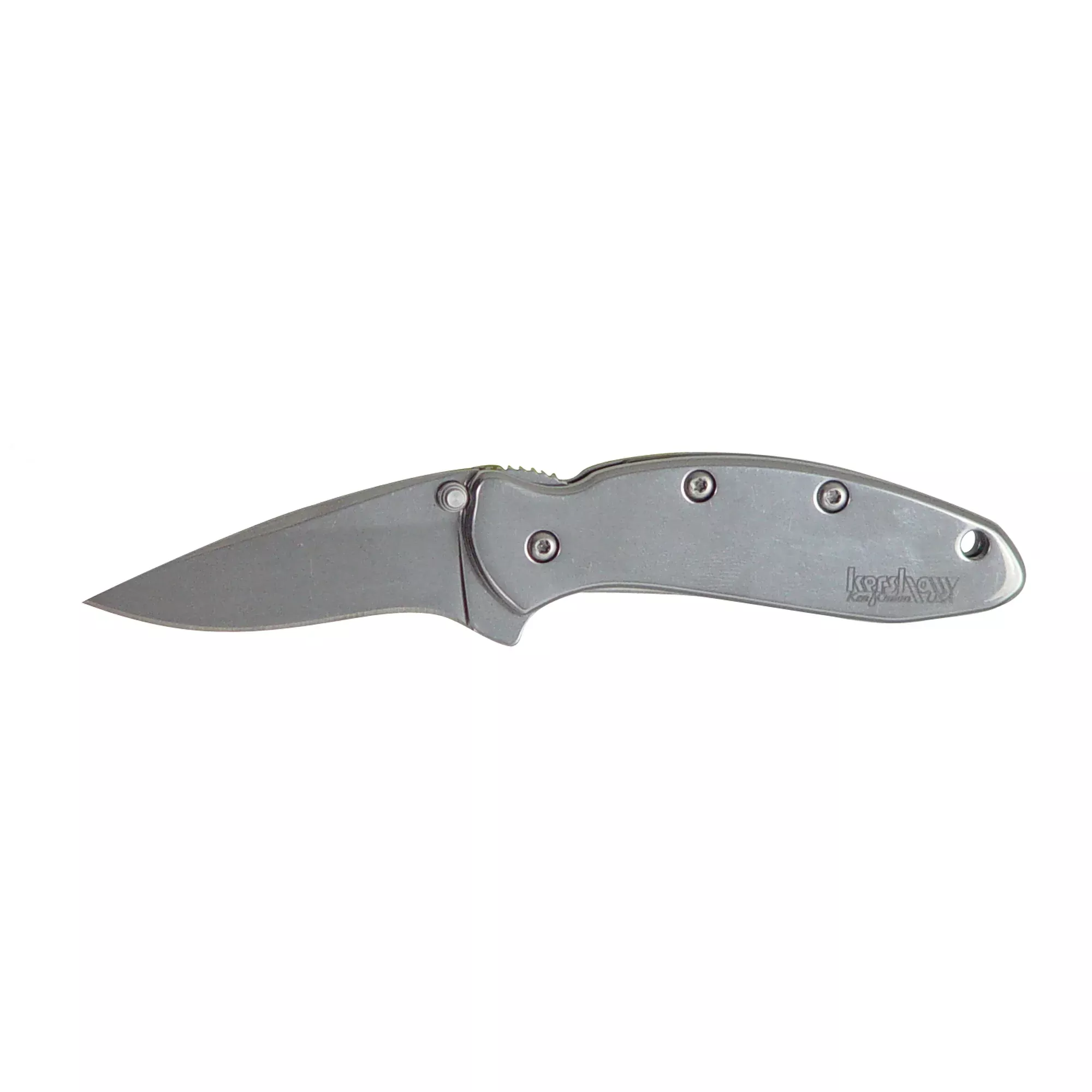Kershaw 1600 Chive Folder 420 Stainless Wharncliffe Blade 410 Stainless