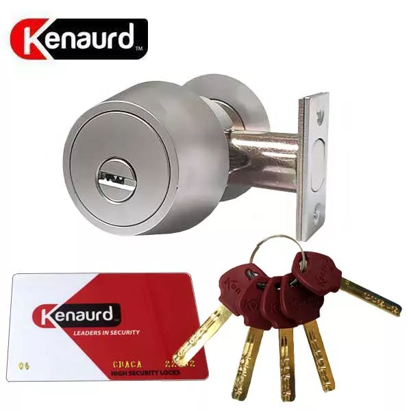 Key Controlled - Deadbolt - 26D - Satin Chrome - Grade 1