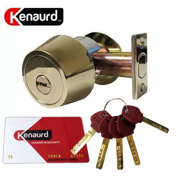 Key Controlled - Deadbolt - US3 - Bright Brass - Grade 1