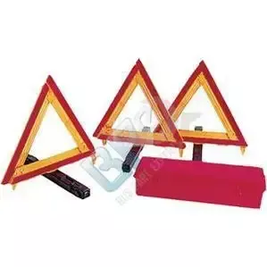 KNG 1005 SAFETY TRIANGLE-3 REFLECTIVE WARNING KIT