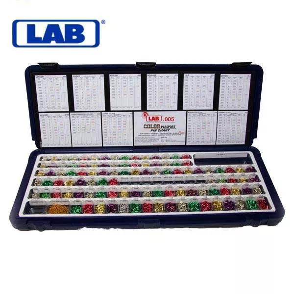 LAB - LDKZ5 - .005 - DUR-X Semi Pro - Universal Rekeying Pin Kit
