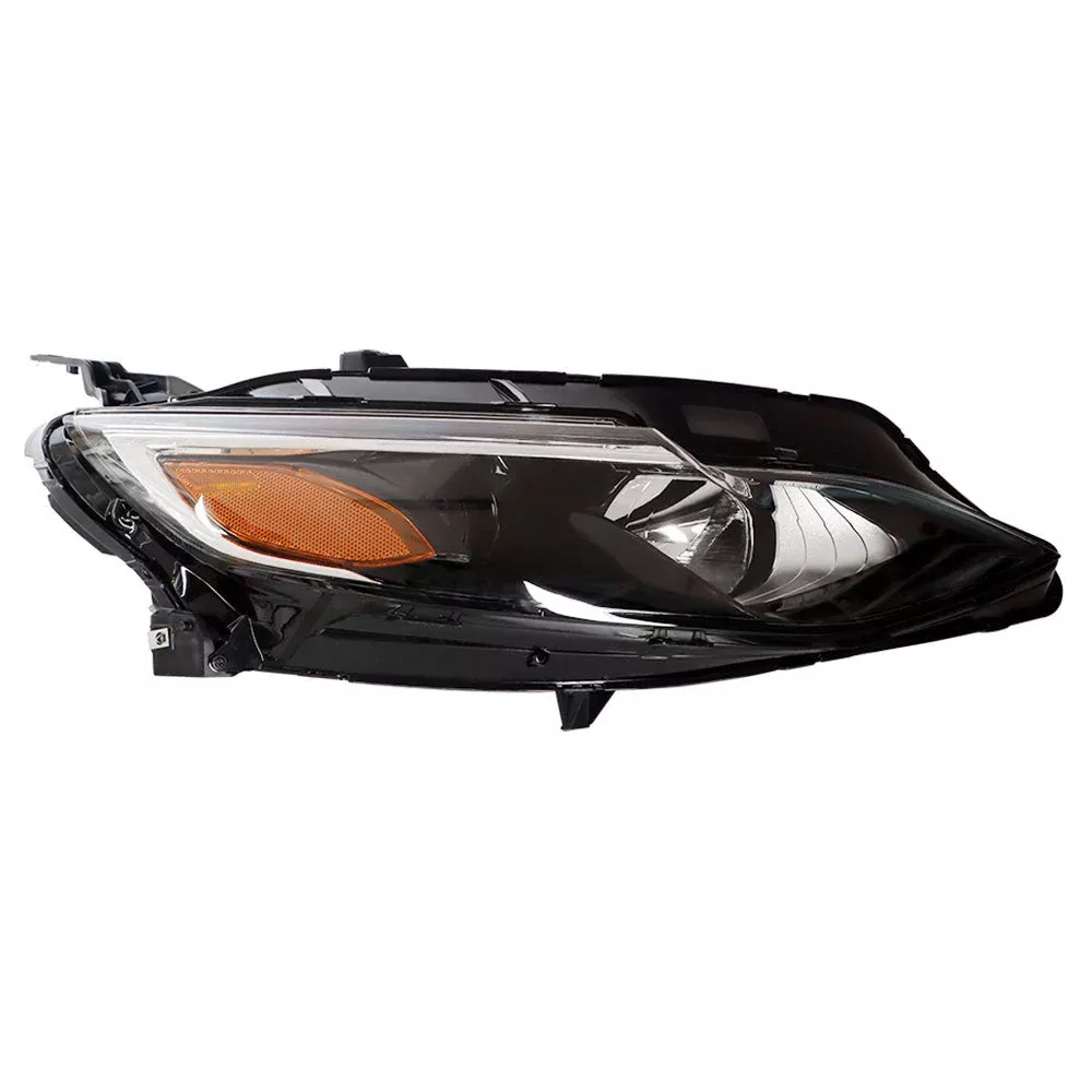 Labwork For 2019-2020 Chevrolet Malibu Headlight Halogen Chrome Passenger&Right