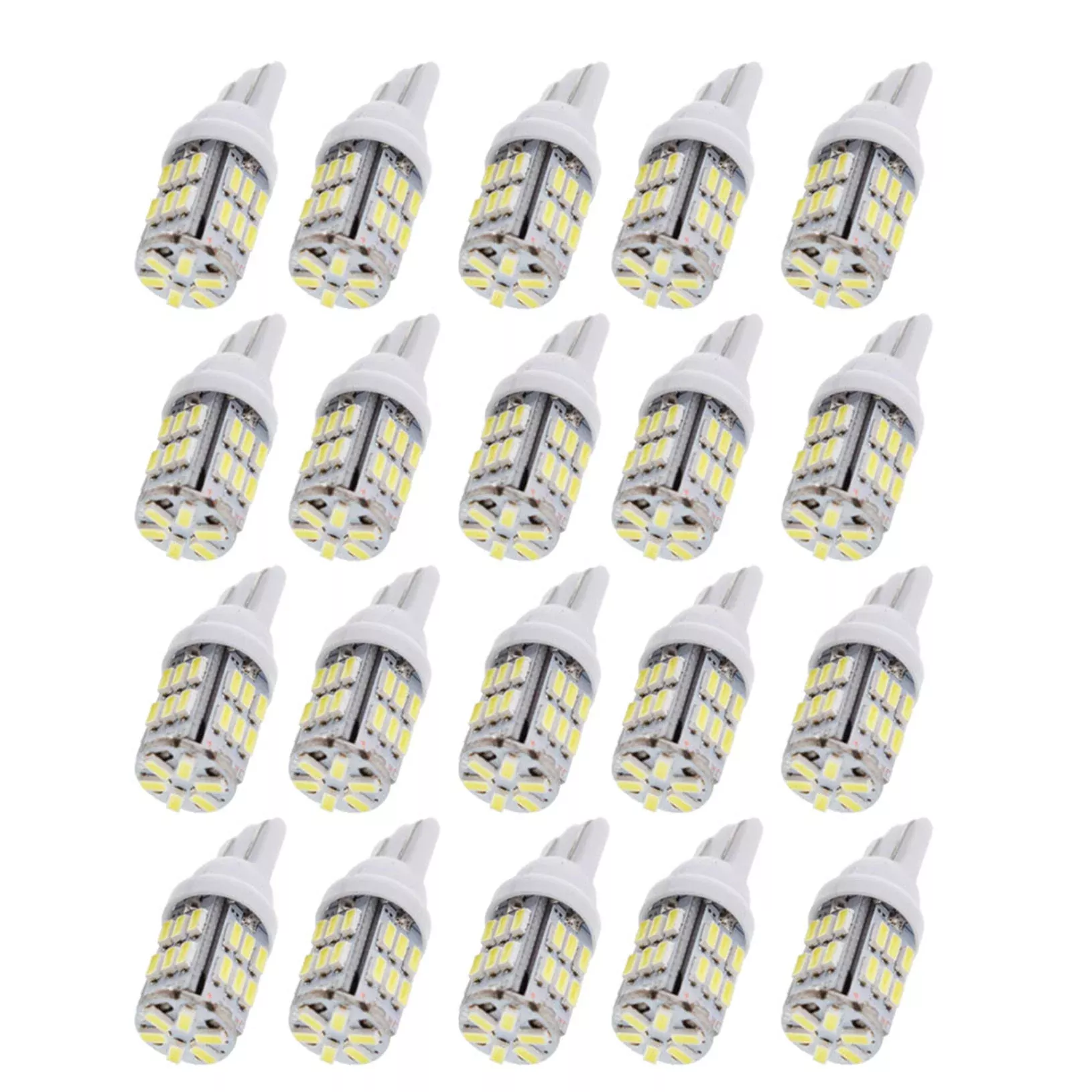 labwork 20x Super White T10/RV Trailer 30-SMD LED Backup Reverse Lights Bulbs