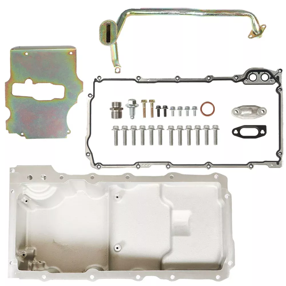 labwork 302-2 Low Profile Rear Sump LS Swap Oil Pan Kit for LS1 LS2 LS3 5.3-6.2L & GM A/G/F-Body
