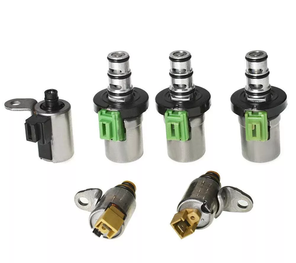 Labwork 6Pcs Transmission Solenoid Shift 2 PWM 3 EPC 1 for Ford Focus Fiesta 4F27E