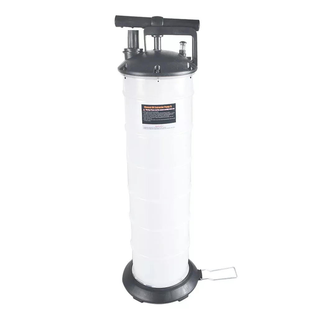 Labwork 7L Manual Oil Changer Vacuum Fluid Fuel Extractor Pump Remover Tank