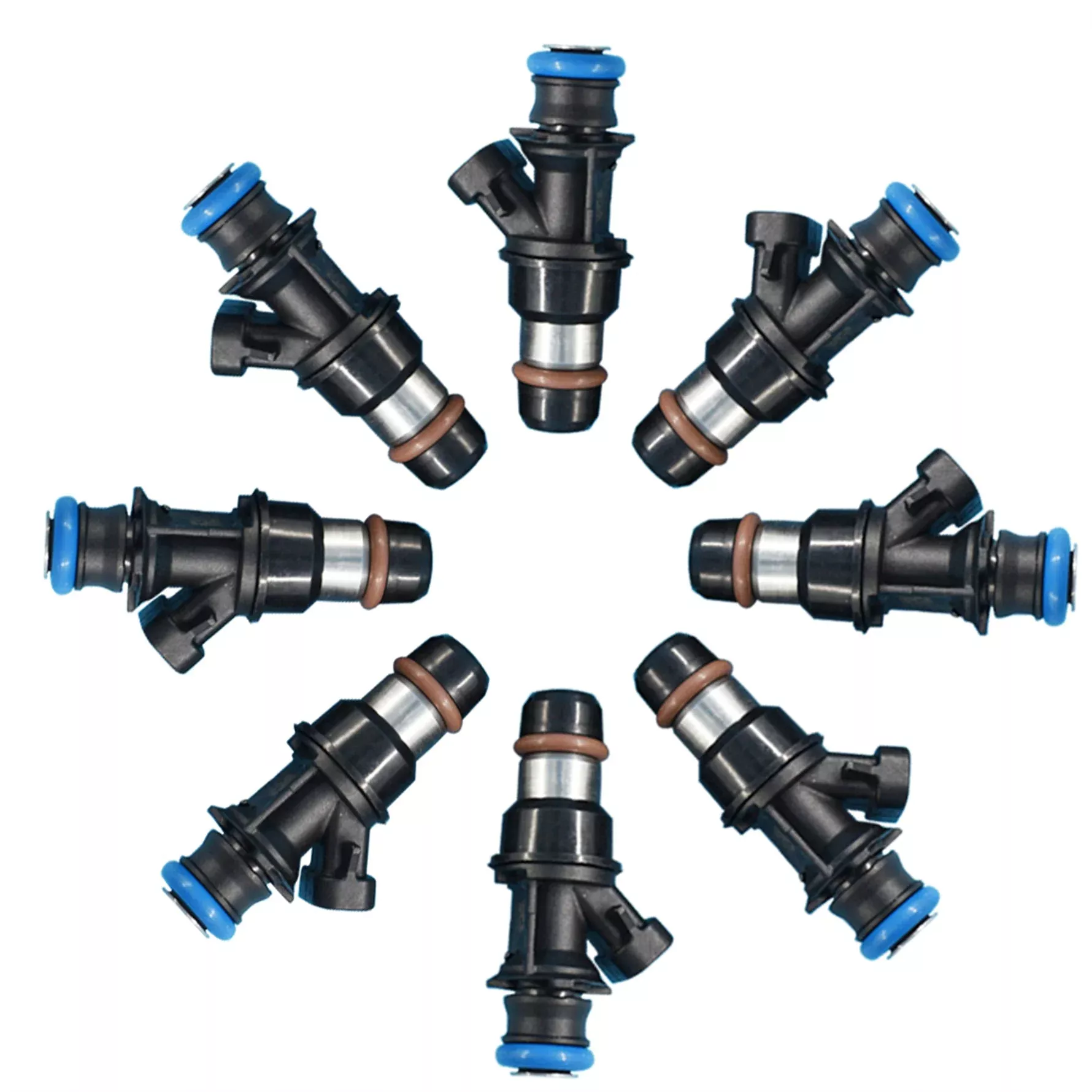 labwork 8x Fuel Injectors 25317628 For 99-06 Chevy GMC Cadillac/ 4.8L 5.3L 6.0L