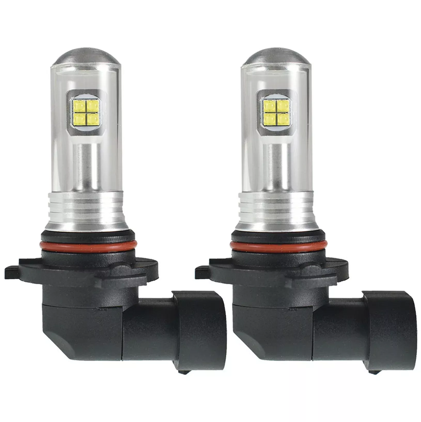 labwork 9005 HB3 2 PCS LED Fog Light Bulbs High Power 80W 6000K White Replacement for Signal, Turn, Brake, Parking, Tail, DRL Fog Lights