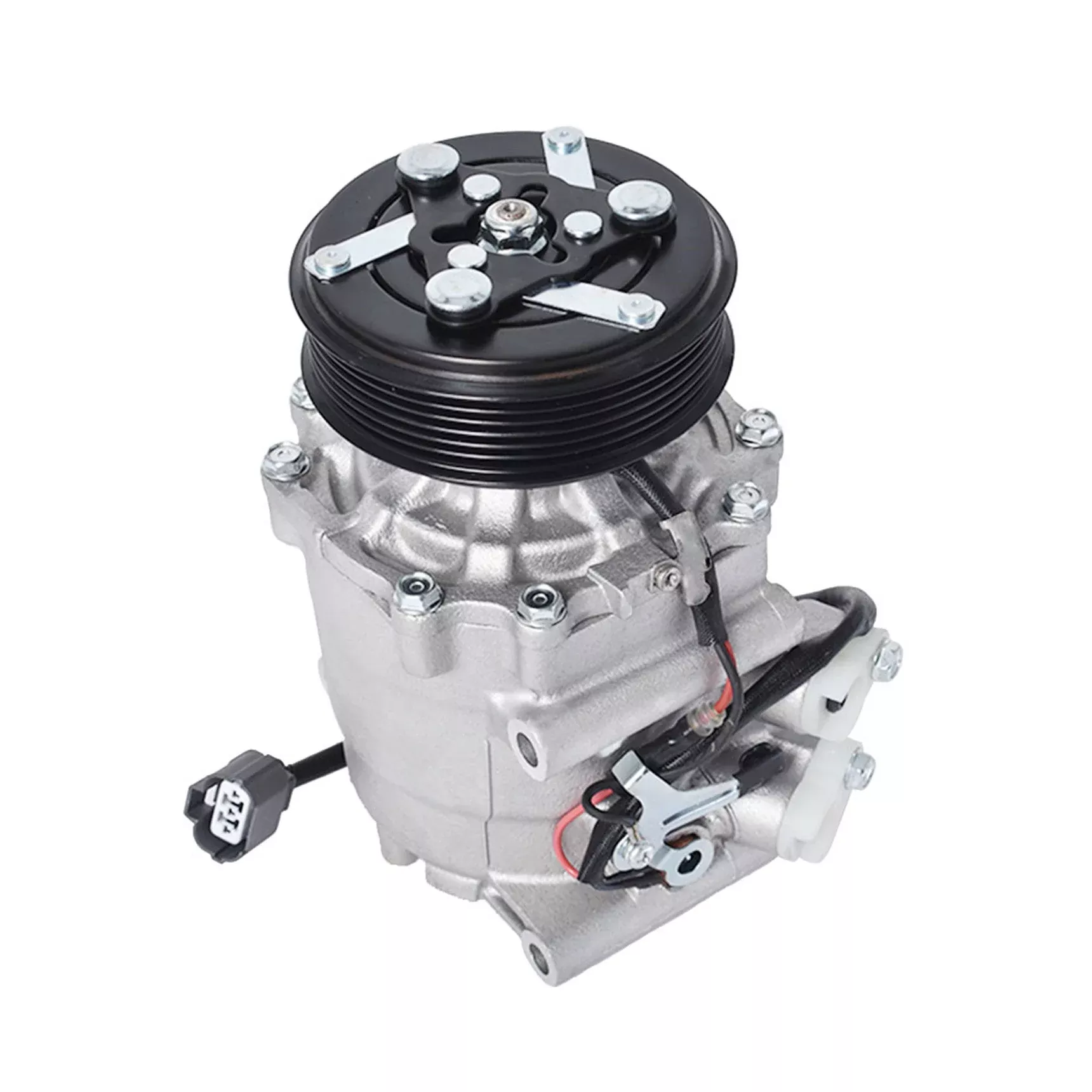 labwork AC Compressor & A/C Clutch CO 4914AC Replacement for Honda Civic 1.7L 2002 2003 2004 2005 0610061 6511266 2004914AM