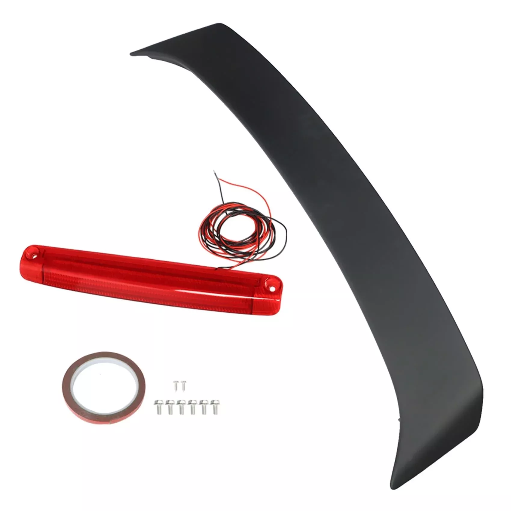 labwork Automobile Rear Spoiler Replacement for 2009 2010 2011 2012 2013 Toyota Corolla Factory Style Spoiler W/led Primer