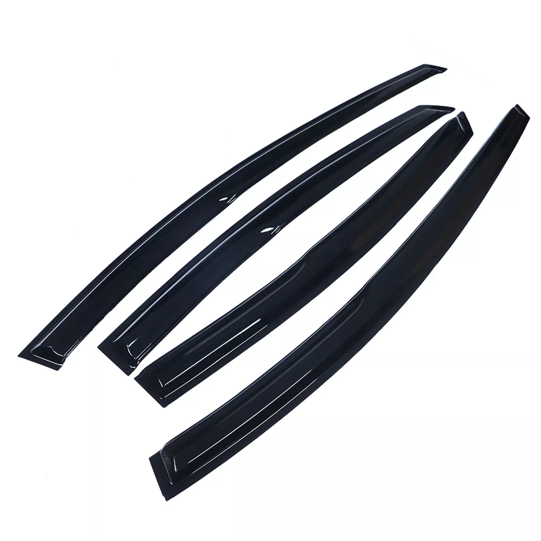 labwork Black 4 Pieces Window Vent Visors Shade Sun Rain Wind Guards Replacement for Hyundai Veloster 2011 2012 2013 2014 2015 2016 2017