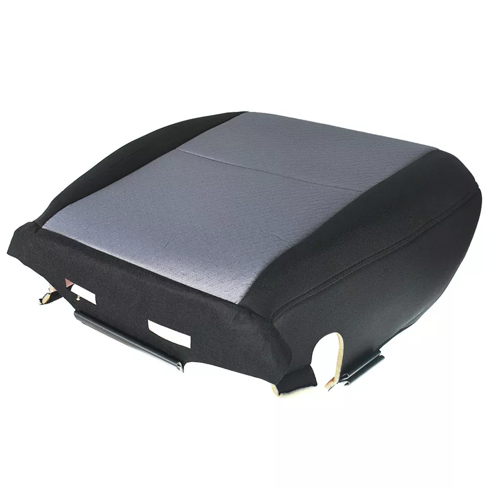 labwork Bottom Seat Cover Cloth For Chevy 07-14 Silverado 1500 2500 3500HD Black